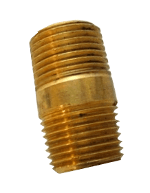Brass IS 319 / BS 218 Close Nipple