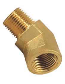 Brass IS-319 / BS-218 Elbow Reducing Street