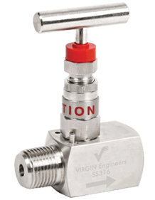 Stainless Steel 304 Hex Needle Valve – F x F