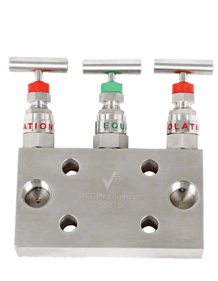 Stainless Steel Manifold-R-3 Way Valve