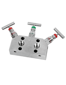Stainless Steel Manifold-H-3 Way Valve