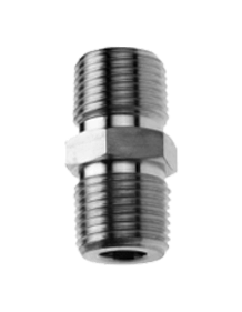 Stainless Steel Hex Nipple