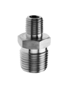 Stainless Steel Hex Reducing Nipple
