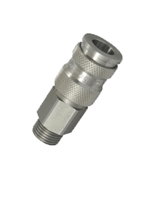 Stainless Steel 316 Double Shut Off Quick Coupling