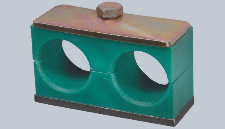 Stainless Steel 316 U-Bolt with Cushion Clamps