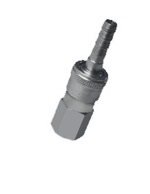 Stainless Steel 316 Single Shut Off Quick Coupling